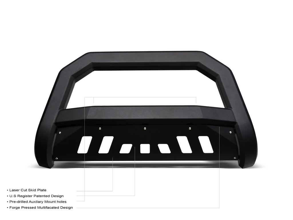 Armordillo 8707944 Armordillo 2014-2018 Toyota Highlander AR Bull Bar - Matte Black. for Select Toyota Highlander