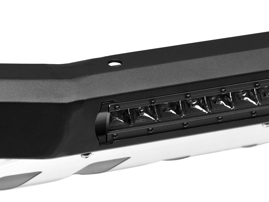 Armordillo 7178885 1988-1998 Chevrolet C/K 1500 AR Bull Bar w/LED - Matte Black w/Alum. Skid Plate for Select Chevrolet C1500, Chevrolet K1500