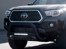 Load image into Gallery viewer, Armordillo 7178885 1988-1998 Chevrolet C/K 1500 AR Bull Bar w/LED - Matte Black w/Alum. Skid Plate for Select Chevrolet C1500, Chevrolet K1500