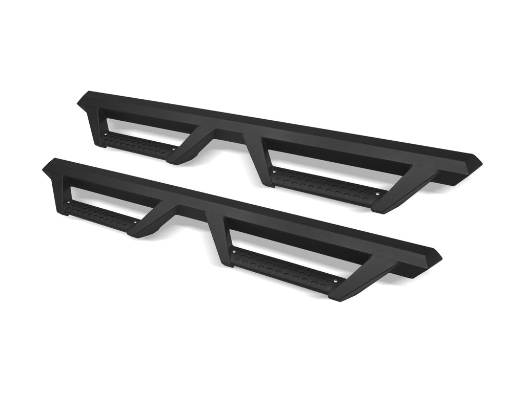 Armordillo 7180031 Armordillo 2007-2018 Chevy Silverado 1500 Extended Cab AR Drop Step Matte Black for Select Chevrolet Silverado