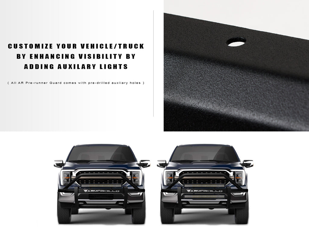 Armordillo 7162013 AR Pre-Runner Guard for Select Ram 1500, Ram Classic