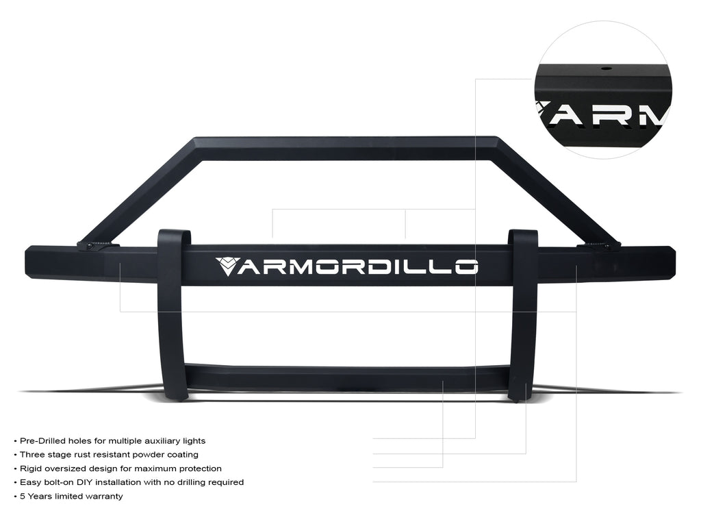 Armordillo 8702116 AR2 Pre-Runner Guard for Select Dodge Ram 1500, Ram 1500, Ram Classic