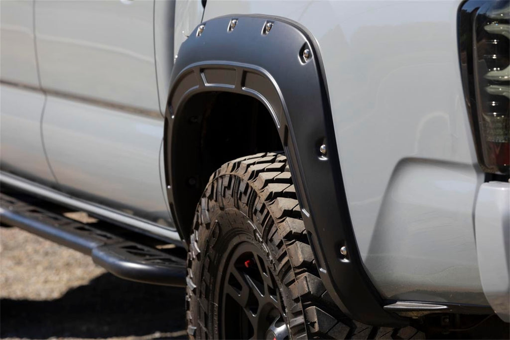 Rough Country A-T11621-8T6 Fender Flares for Select Toyota Tacoma