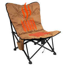 Load image into Gallery viewer, KUMA 897-KM-ACHS-SB Aurora Chair Heated w/Power Bank &amp; Bluetooth - Sierra/Black