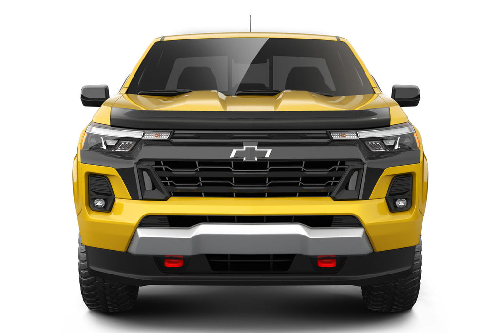 Auto Ventshade AVS 436213 Aeroskin II Hood Protector; Textured Black for Select Chevrolet Colorado
