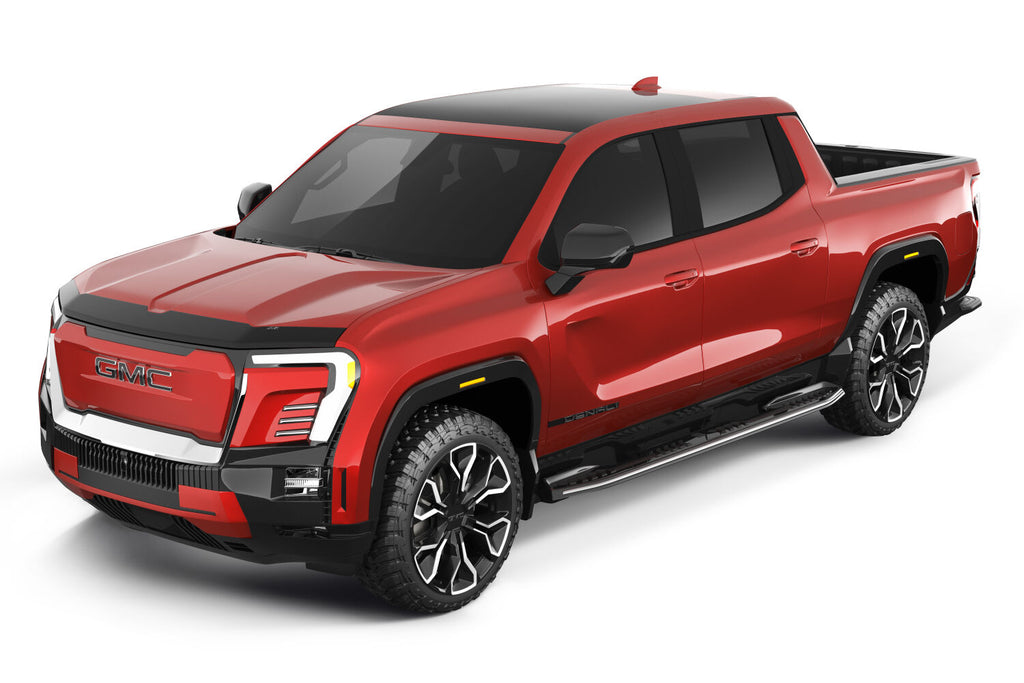 Auto Ventshade AVS 322228 Aeroskin Hood Protector; Smoke for Select GMC Sierra EV