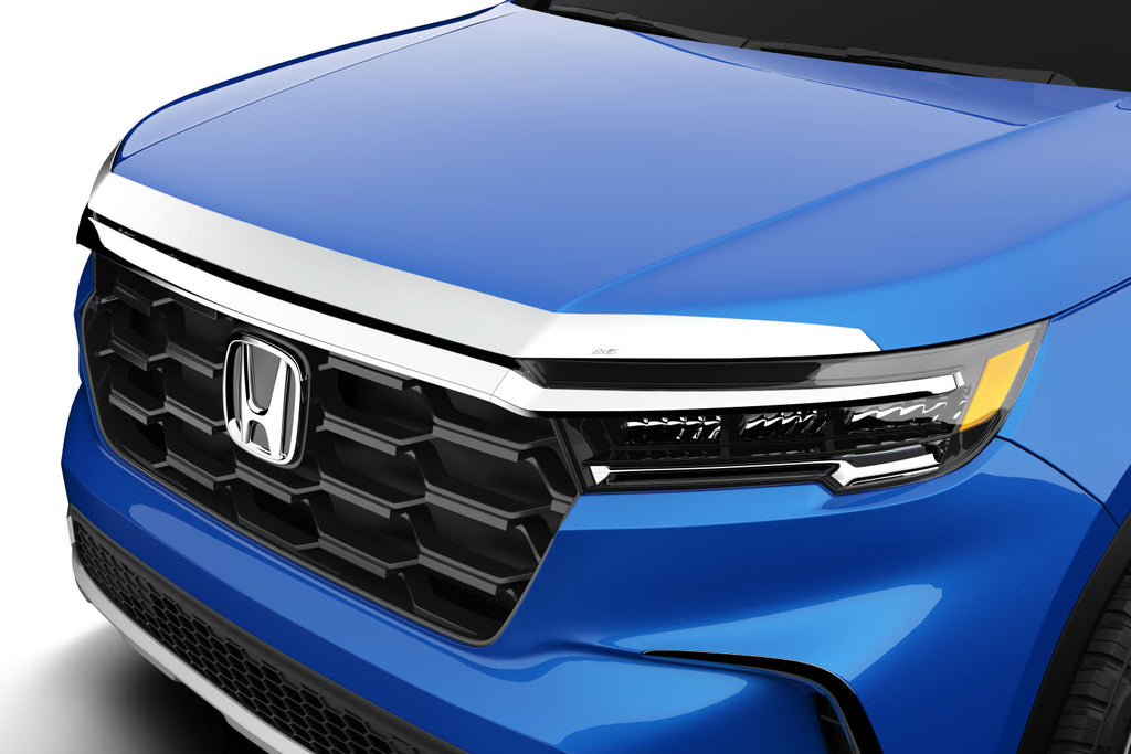 Auto Ventshade AVS 622230 Aeroskin Hood Protector; Chrome for Select Honda Pilot