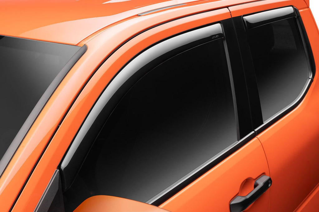 Auto Ventshade AVS 194270 Ventvisor Deflector; Smoke; In-Channel; 4 pc. for Select Toyota Tacoma