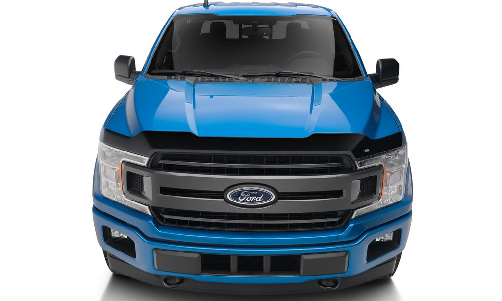 Auto Ventshade AVS 322096 Aeroskin Hood Protector; Smoke for Select Ford F-150