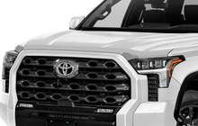 Load image into Gallery viewer, Auto Ventshade AVS 622208 Aeroskin Hood Protector; Chrome for Select Chevrolet Silverado
