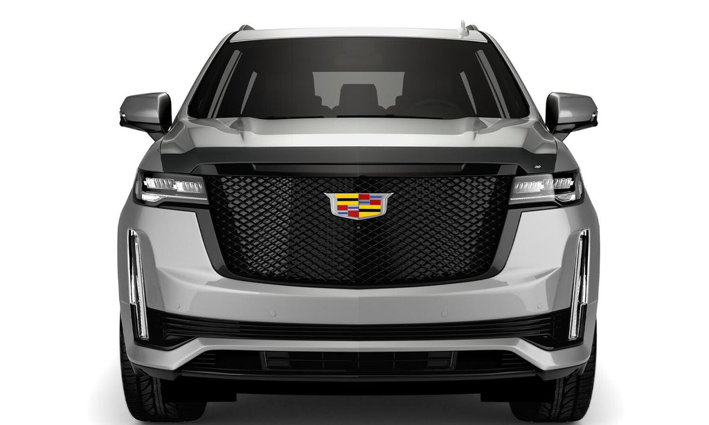 Auto Ventshade AVS 322186 Aeroskin Hood Protector; Smoke for Select Cadillac Escalade, Cadillac Escalade ESV