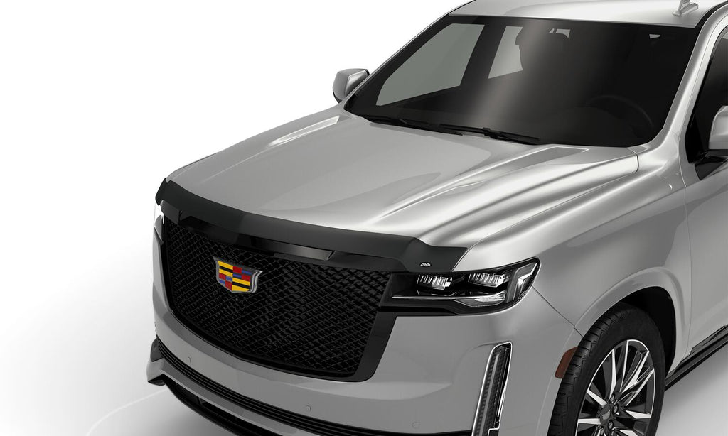 Auto Ventshade AVS 322186 Aeroskin Hood Protector; Smoke for Select Cadillac Escalade, Cadillac Escalade ESV