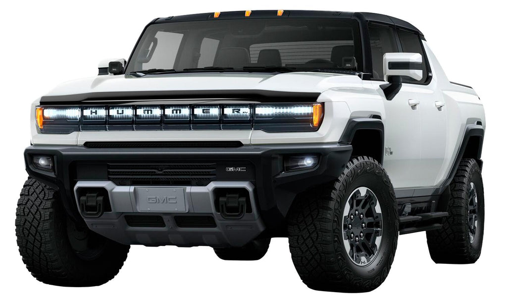 Auto Ventshade AVS 322180 Aeroskin Hood Protector; Smoke for Select GMC Hummer EV Pickup