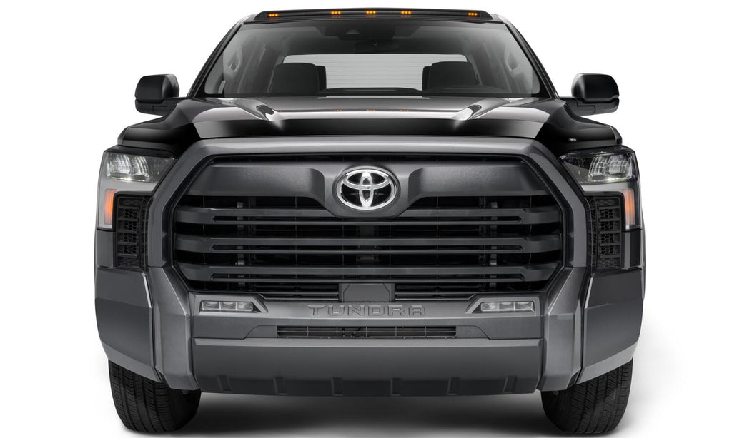 Auto Ventshade AVS 322294 Aeroskin Hood Protector; Smoke for Select Toyota Sequoia, Toyota Tundra