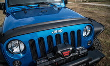 Load image into Gallery viewer, Auto Ventshade AVS 436060 Aeroskin II Hood Protector; Textured Black for Select Jeep Wrangler, Jeep Wrangler JK