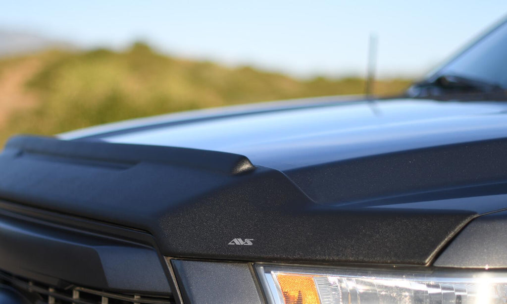 Auto Ventshade AVS 436214 Aeroskin II Hood Protector; Textured Black for Select GMC Canyon