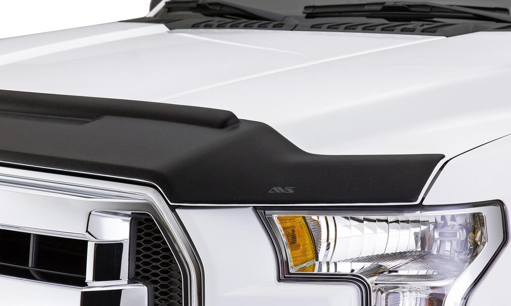 Auto Ventshade AVS 436095 Aeroskin II Hood Protector; Textured Black for Select Nissan TITAN XD