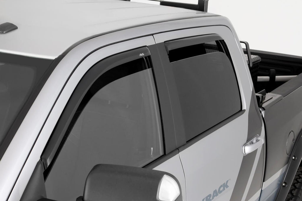 Auto Ventshade AVS 194858 Ventvisor Deflector; Smoke; In-Channel; 4 pc. for Select Nissan TITAN
