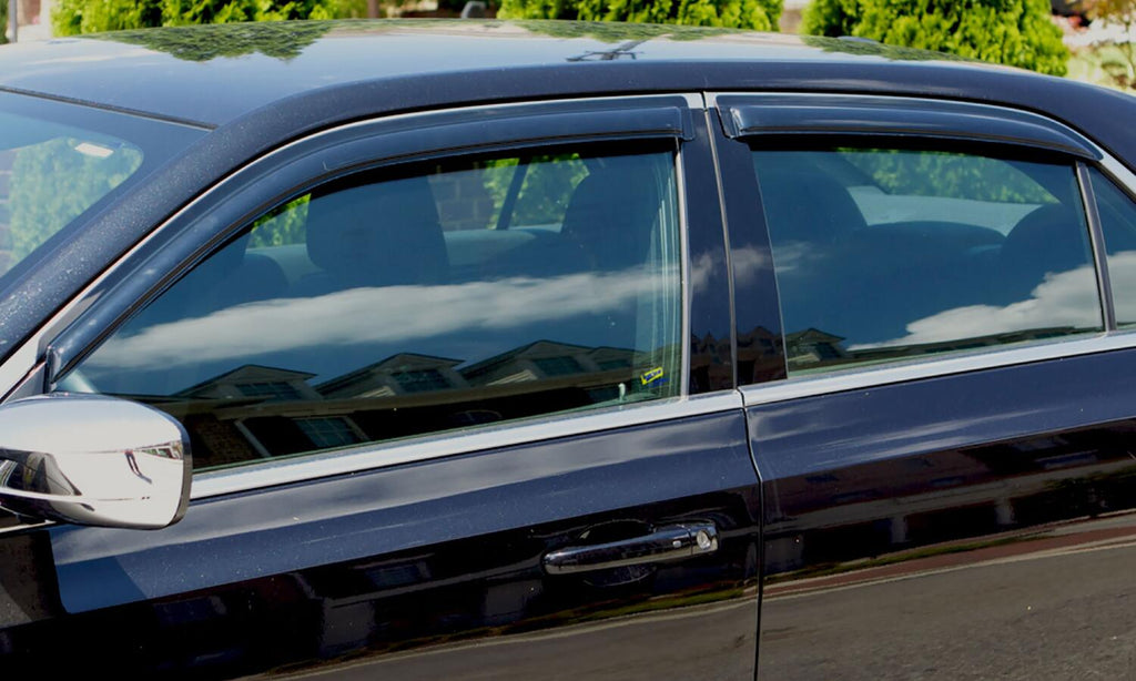 Auto Ventshade AVS 94781 Ventvisor Deflector; Smoke; Outside Mount; 4 pc. for Select Mazda 3