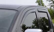 Load image into Gallery viewer, Auto Ventshade AVS 194804 Ventvisor Deflector; Smoke; In-Channel; 4 pc. for Select Chevrolet Silverado 1500, Chevrolet Silverado LTD, Chevrolet Silverado HD, Chevrolet Silverado HD, GMC Sierra 1500, GMC Sierra HD, GMC Sierra HD