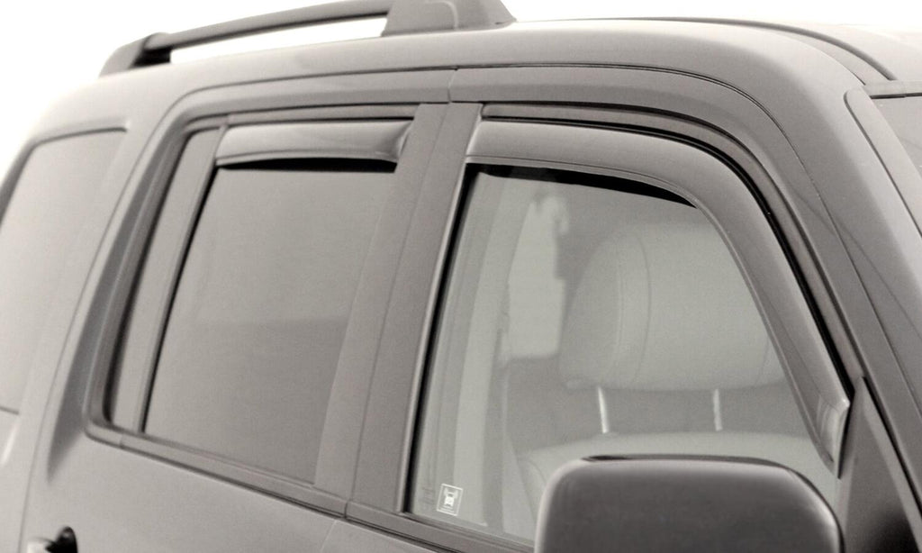 Auto Ventshade AVS 194001 Ventvisor Deflector; Smoke; In-Channel; 4 pc. for Select Ford Escape, Mazda Tribute, Mercury Mariner