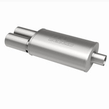 Load image into Gallery viewer, MagnaFlow Exhaust Products 14816 Straight-Through Performance Muffler; 2.25/3.5in. Center/Dual; 5x14x8 Body