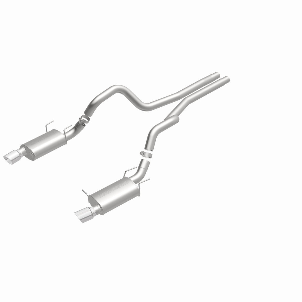 MagnaFlow Exhaust Products 15149 Street Series Polished Cat-Back System for Select Ford Mustang