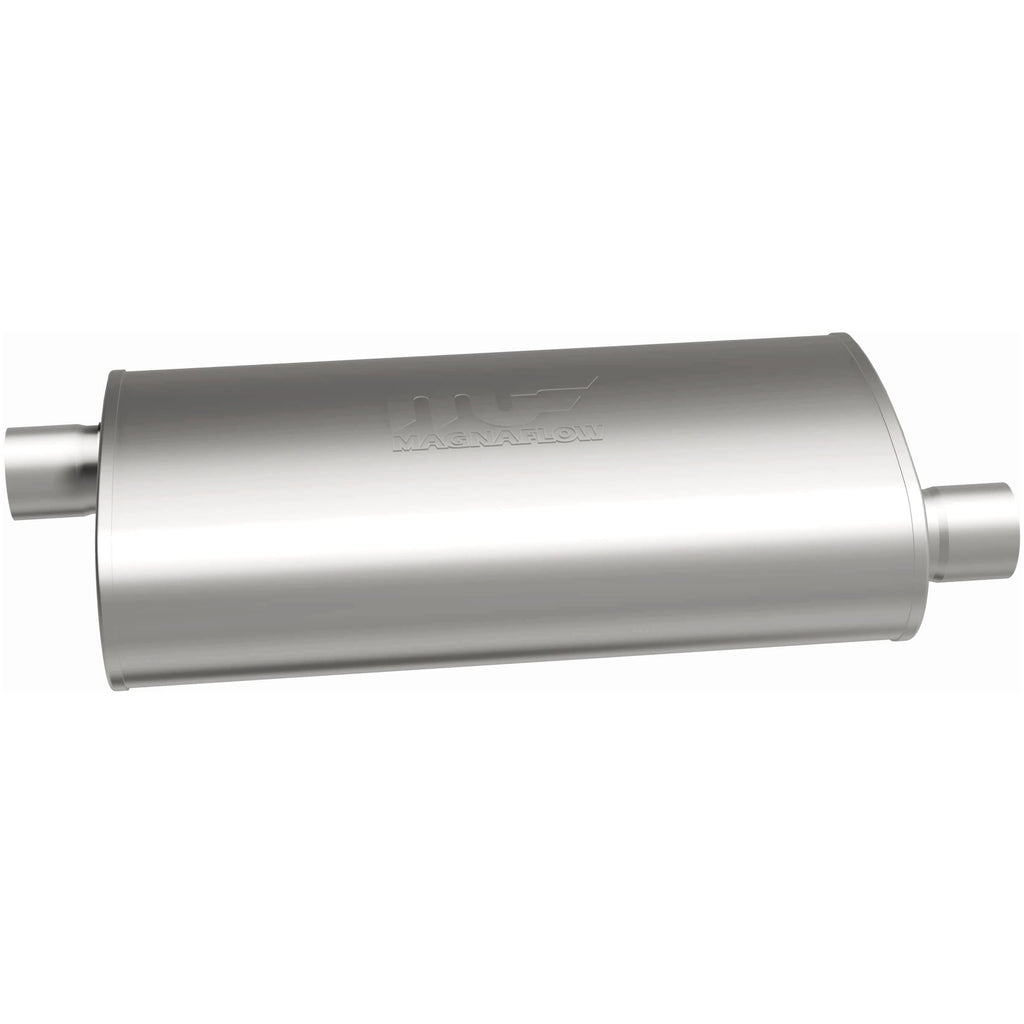 MagnaFlow Exhaust Products 14260 Straight-Through Performance Muffler; 2.5in. Offset/Offset; 5x24x8 Body