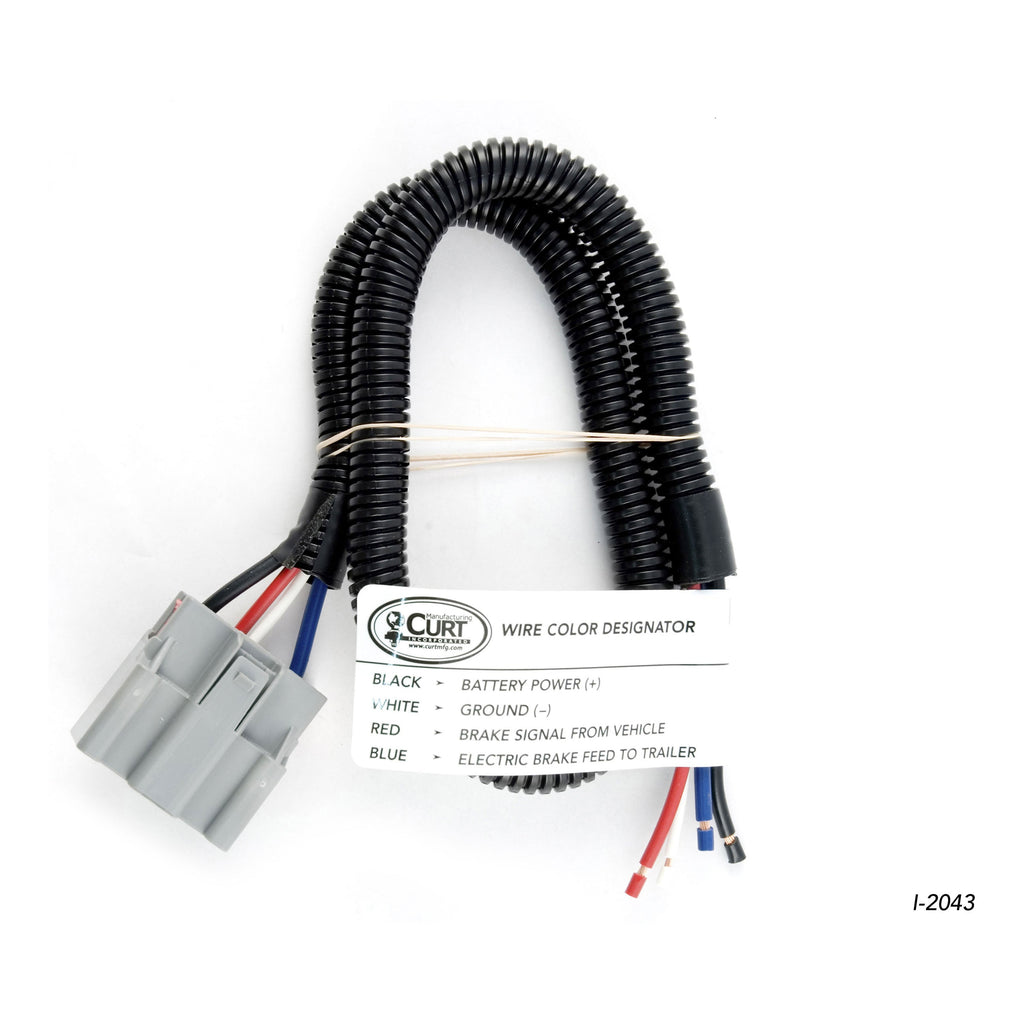 CURT 51431 Splice-In Brake Controller Harness; Select Ford; Lincoln (Packaged) - Truck Part Superstore