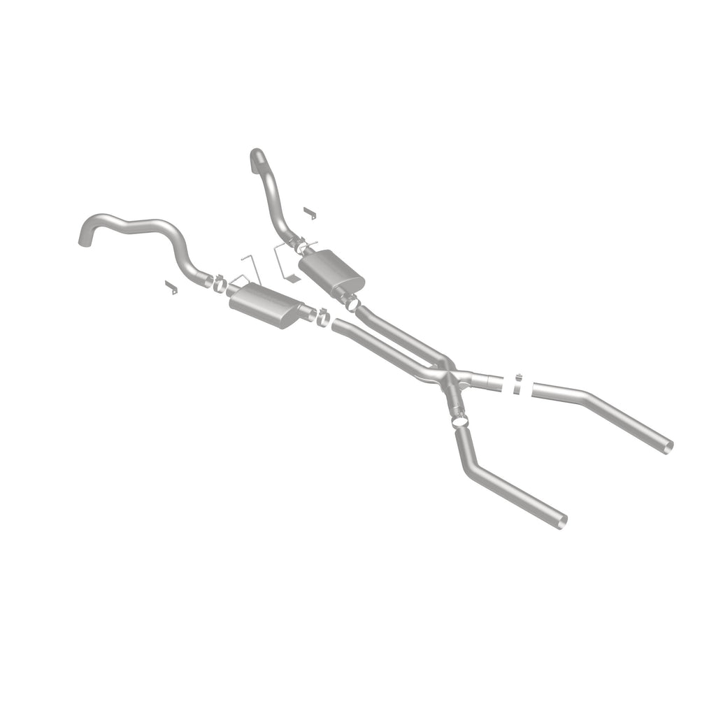 MagnaFlow Exhaust Products 15899 Street Series System for Select Buick Apollo, Chevrolet Camaro, Chevrolet Chevy II, Chevrolet Nova, Oldsmobile Omega, Pontiac Firebird, Pontiac Ventura