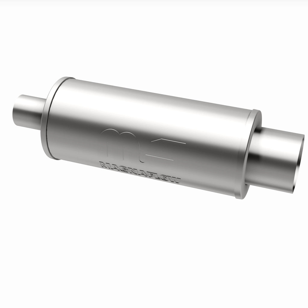 MagnaFlow Exhaust Products 14822 Straight-Through Performance Muffler; 2.25/4in. Center/Center; 6x14x6 Body