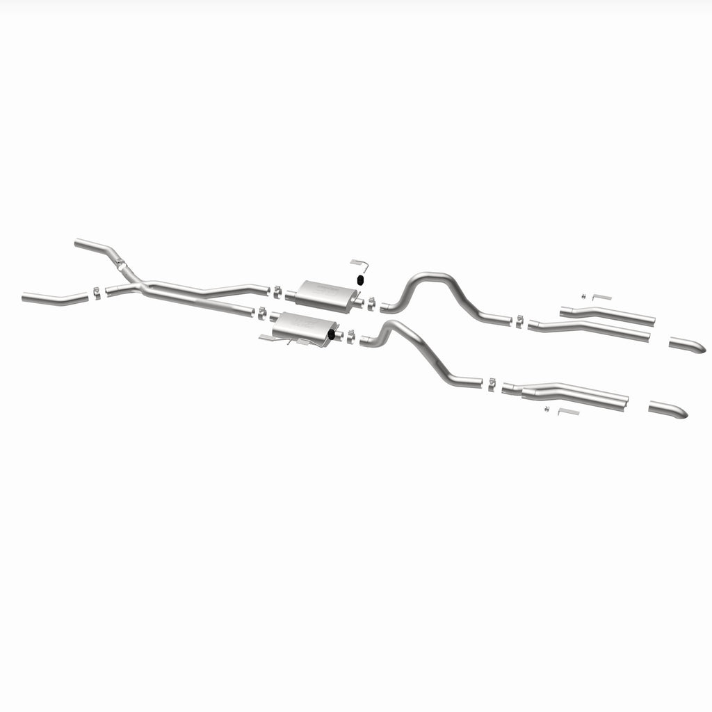 MagnaFlow Exhaust Products 19303 Street Series Polished System for Select Chrysler Cordoba, Dodge 330, Dodge 440, Dodge Charger, Dodge Coronet, Dodge Dart, Dodge Magnum, Dodge Monaco, Dodge Polara, Plymouth Belvedere, Plymouth Fury, Plymouth GTX,