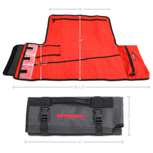 Load image into Gallery viewer, Xventure-Gear-Tool-Roll-Large-(7X7in.-Closed)-12Oz-Waxed-Canvas---Black