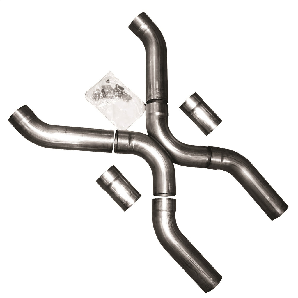 Kooks Custom Headers 9114S 3in. X-Pipe Kit-16 Ga. 304 Stainless Steel