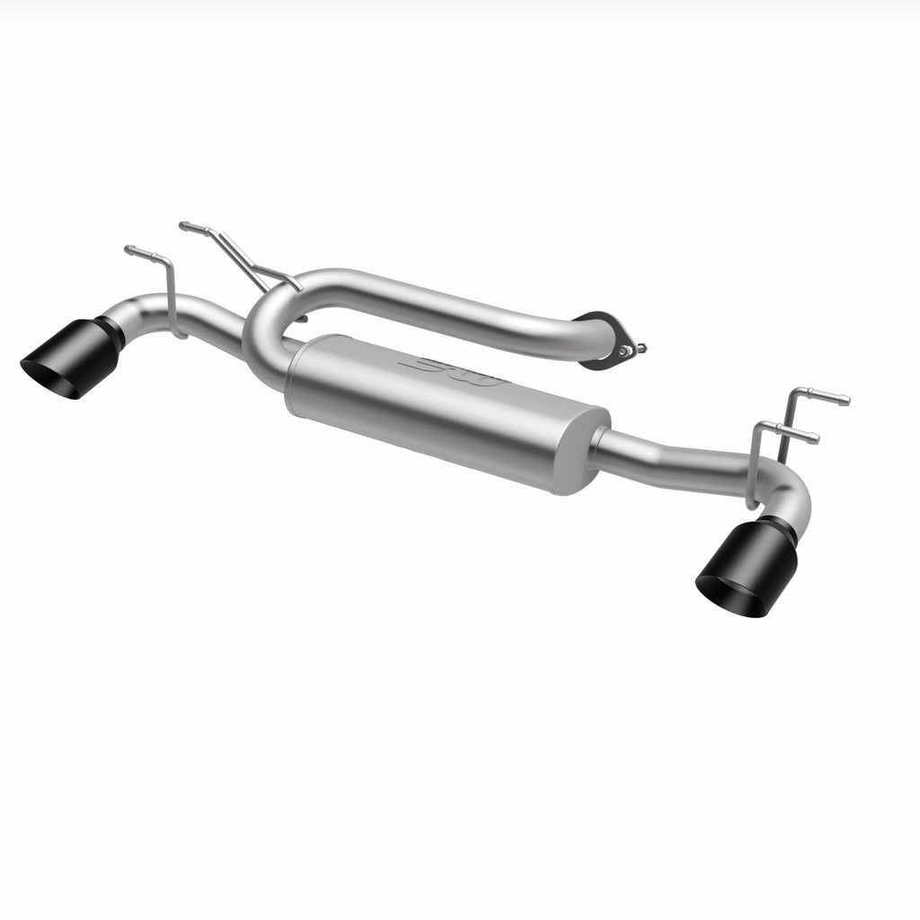 MagnaFlow Exhaust Products 19459 Street Series Black Chrome Axle Back System for Select Mazda 3