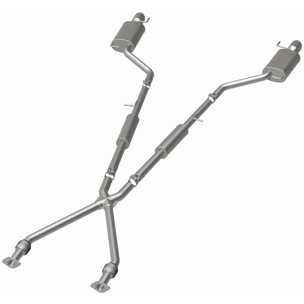MagnaFlow Exhaust Products 16862 Street Series Polished Cat-Back System for Select INFINITI G35, INFINITI G37