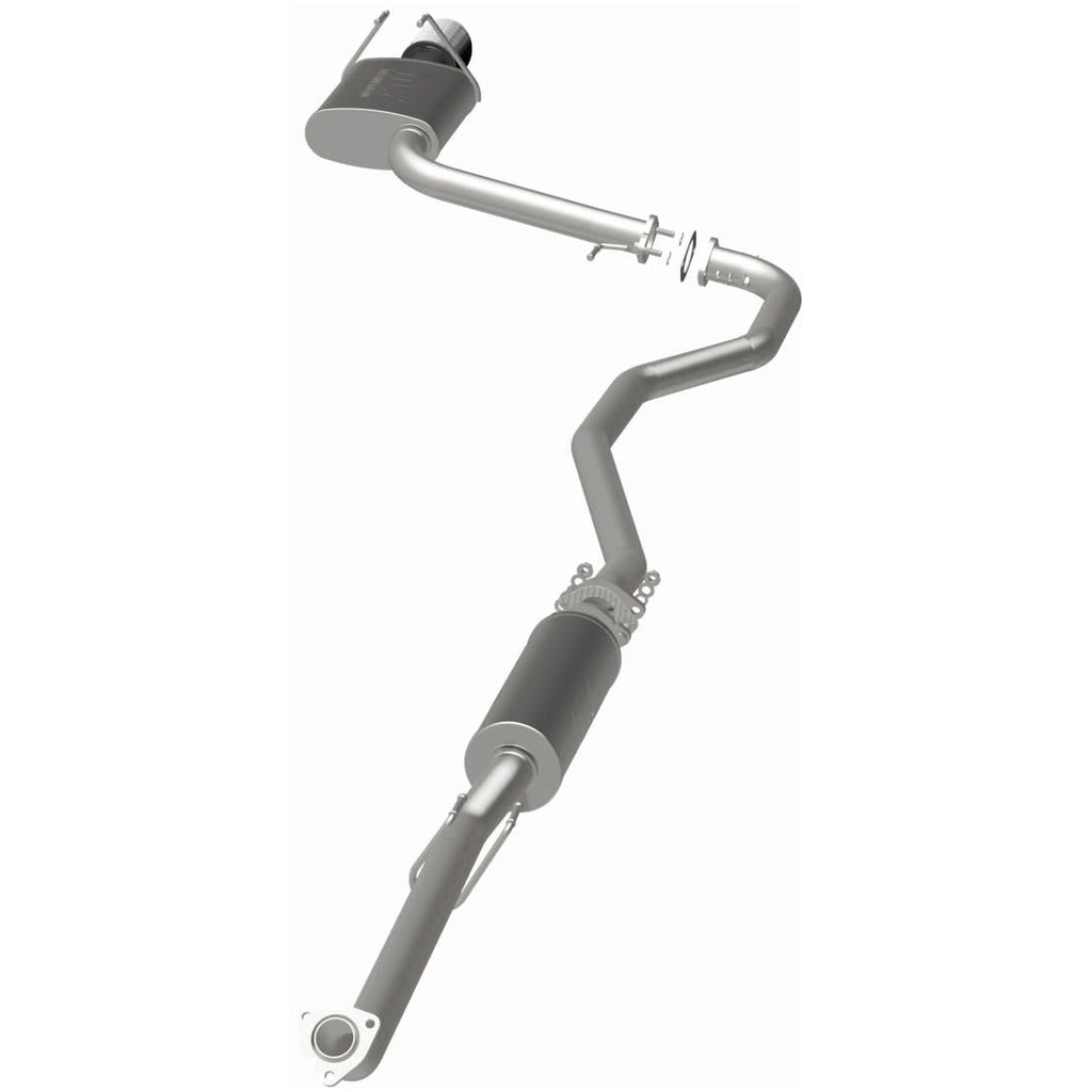 MagnaFlow Exhaust Products 19610 NEO Series Carbon Fiber Tips Cat-Back System for Select Honda Civic