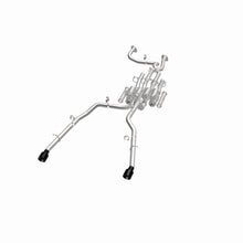 Load image into Gallery viewer, MagnaFlow Exhaust Products 19691 xMOD Series Black Chrome Tips Cat-Back System for Select Ram