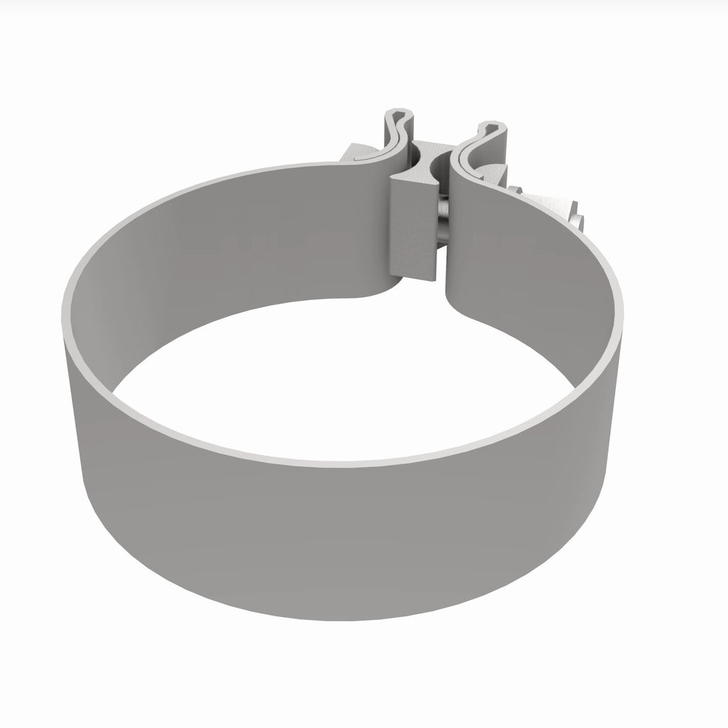 MagnaFlow Exhaust Products 10165 10 pk - Lap Joint Band Clamp - 3.50in.