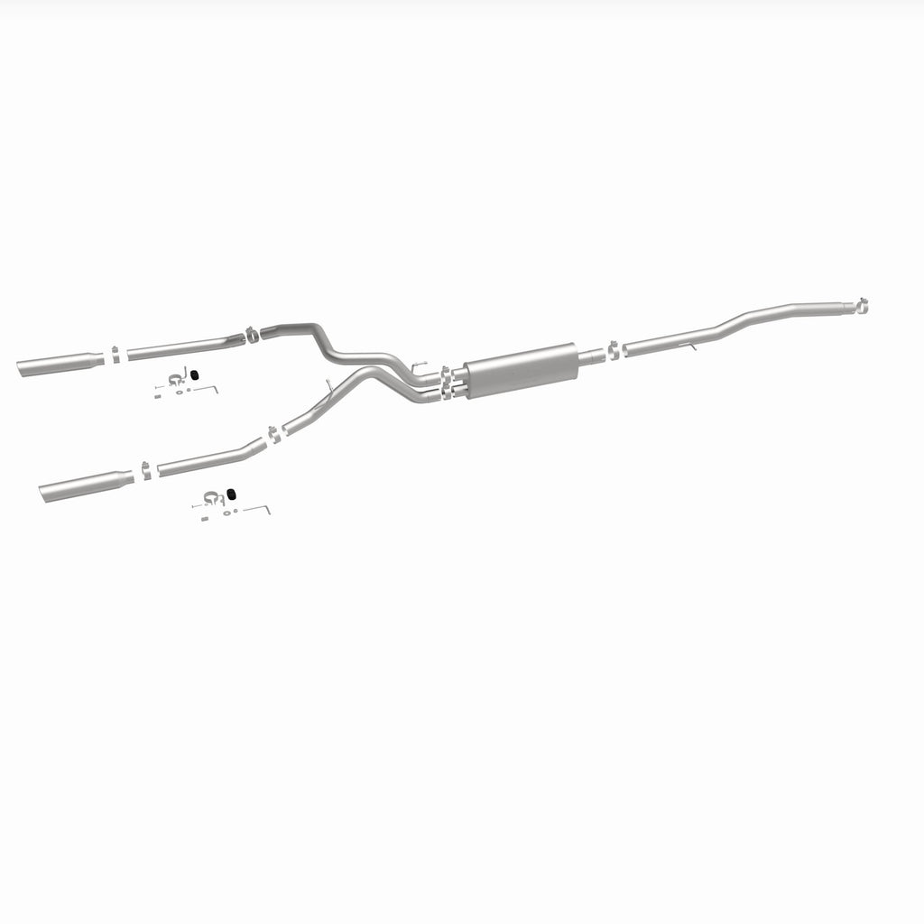 MagnaFlow Exhaust Products 16622 Street Series Polished Cat-Back System for Select Dodge Dakota, Mitsubishi Raider