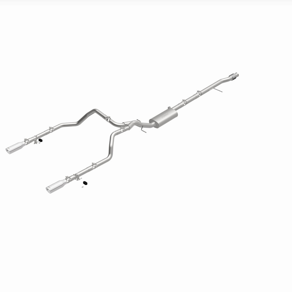 MagnaFlow Exhaust Products 19471 Street Series Polished Cat-Back System for Select Chevrolet Silverado 1500, Chevrolet Silverado LTD, GMC Sierra 1500, GMC Sierra Limited