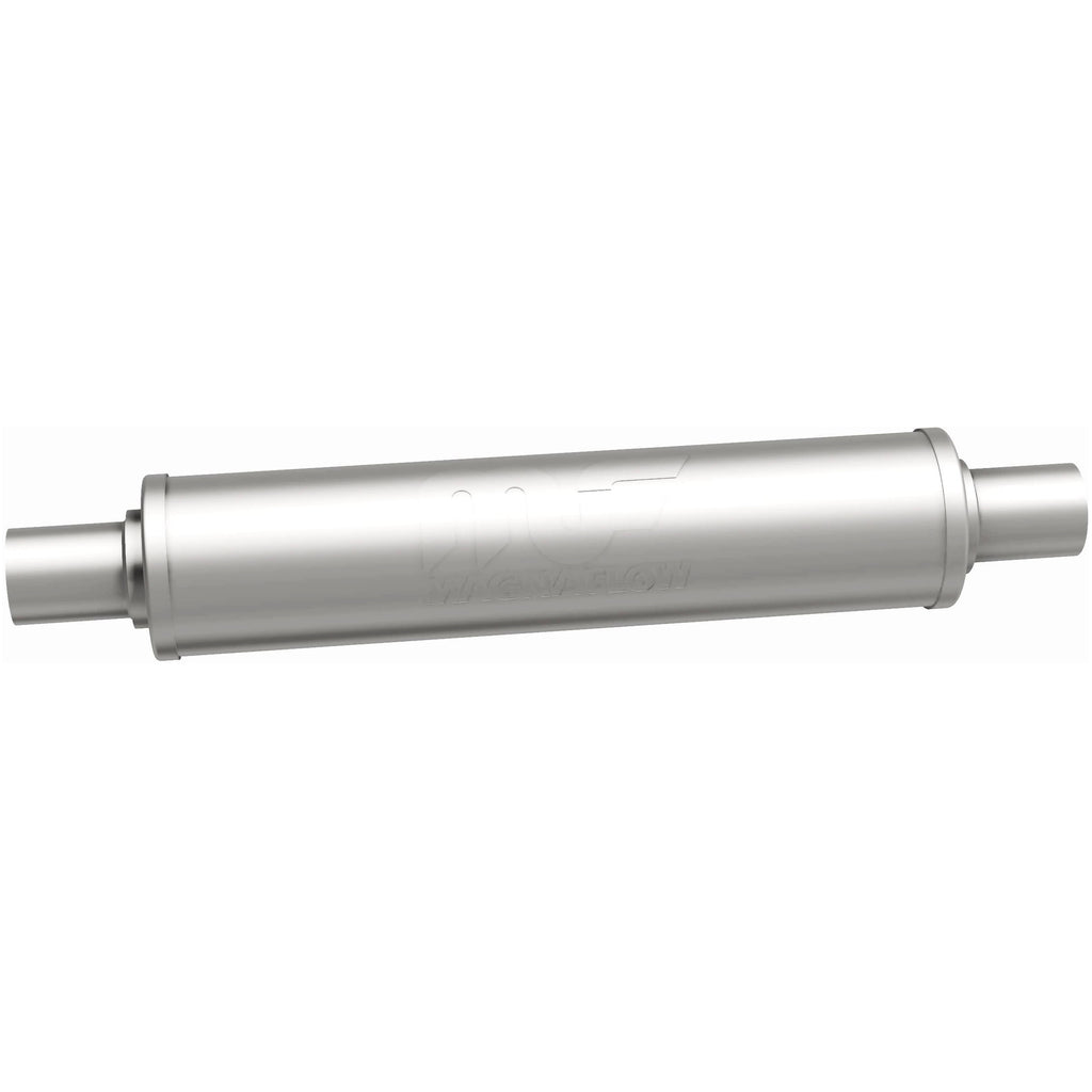 MagnaFlow Exhaust Products 10424 Straight-Through Performance Muffler; 2in. Center/Center; 4x18x4 Body