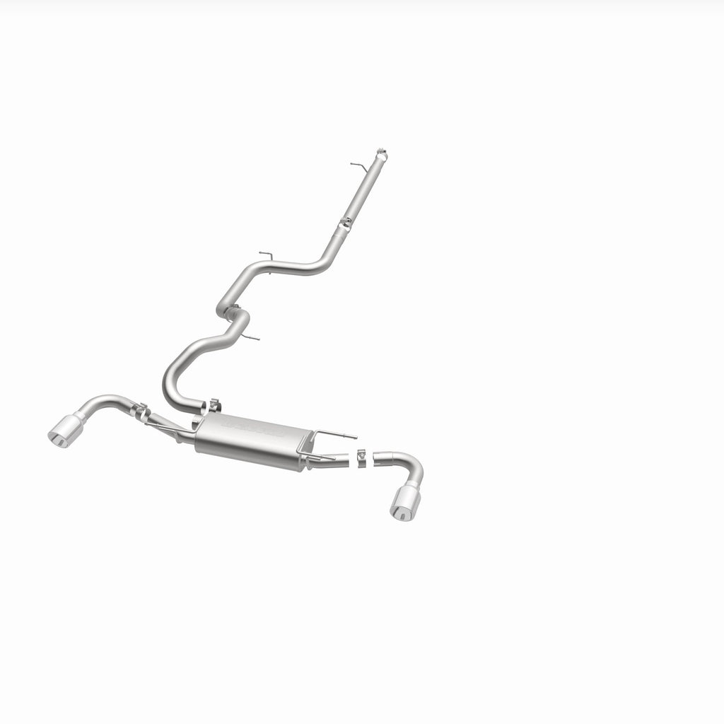 MagnaFlow Exhaust Products 15146 Street Series Polished Cat-Back System for Select Mazda 3