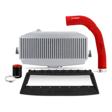 Load image into Gallery viewer, Top-Mount-Intercooler-Kit,-Fits-Subaru-Wrx-2022,-Silver-Intercooler,-Red-Pipe