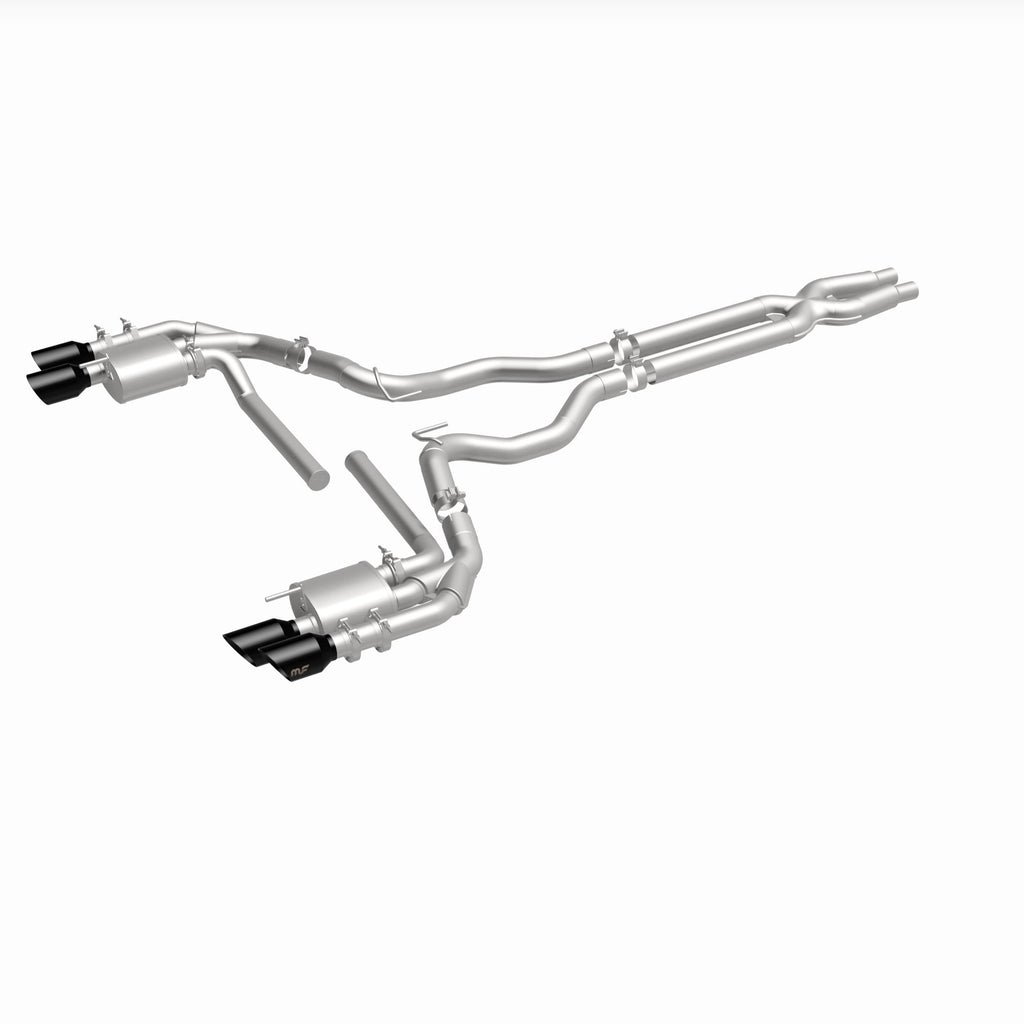 MagnaFlow Exhaust Products 19579 NEO Series Black Chrome Tips Cat-Back System for Select Ford Mustang