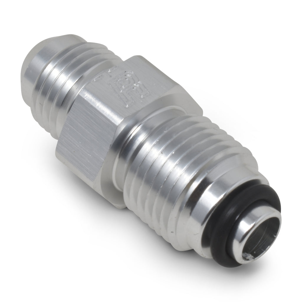 Performance--6-An-(Male-To-916In-18-O-Ring-Seal)-Power-Steering-Adapter.-Clear-Anodized