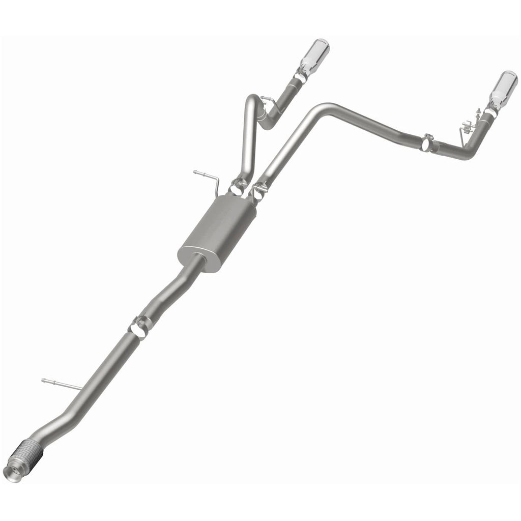 MagnaFlow Exhaust Products 15268 Street Series Polished Cat-Back System for Select Chevrolet Silverado 1500, Chevrolet Silverado LD, GMC Sierra 1500, GMC Sierra Limited