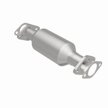 Load image into Gallery viewer, MagnaFlow Exhaust Products 23235 Standard Grade Direct-Fit Catalytic Converter for Select Dodge Challenger, Dodge Colt, Hyundai Excel, Mitsubishi Cordia, Mitsubishi Mirage, Mitsubishi Precis, Mitsubishi Tredia, Plymouth Champ, Plymouth Colt