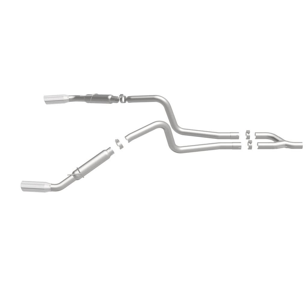 MagnaFlow Exhaust Products 16605 Competition Series Stainless 2.5 in Cat-Back for Select Ford Mustang