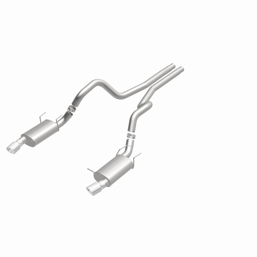 MagnaFlow Exhaust Products 15589 Street Series Polished Cat-Back System for Select Ford Mustang